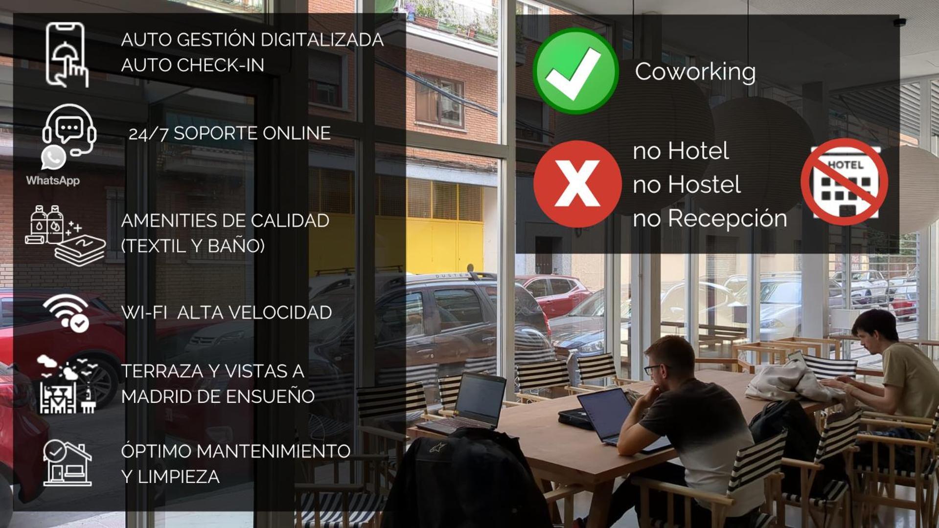 Madrid Live Coworking - Self Service - Exterior foto